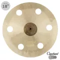 Centent XTT-18Z แฉ ฉาบ ขนาด 18 นิ้ว เจาะ 6 รู แบบ Ozone Cymbal ซีรีย์ B20 XTT Black Tiger ทำจากทองแดงผสม Bronze Alloy โ