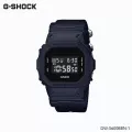 นาฬิกาข้อมือผู้ชาย CASIO G-SHOCK Digital รุ่น DW-5600BBN-1 สายผ้า สีดำ DW-5600BBN-1
