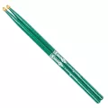 HUN ไม้กลอง 5A Hickory ลายประกายดาว 16" รุ่น HIC-5AST สีเขียว