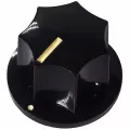 Paramount ปุ่ม Volume & Tone กีตาร์เบสทรง Jazz ขนาดเล็ก รุ่น KPJ70S สีดำ Jazz Bass Volume & Tone Knob