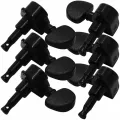 Paramount ลูกบิดกีตาร์โปร่ง อย่างดี โลหะเคลือบดำ รุ่น MH8282 Tuning Machine Head for Acoustic Guitar