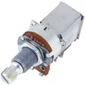 Paramount H70 ปุ่มหมุนวอลุ่ม แบบกด B250K Ohm ขนาดเล็ก ก้านยาว Push / Pull Volume Switch Linear Taper Potentiometer, High Pole