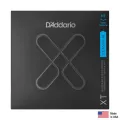 D'Addario® XTC46 สายกีตาร์คลาสสิค ไนลอนใส สายลวดทองแดงเคลือบเงิน ซีรีย์ XT HardTension, 28-44w ** Made in USA **