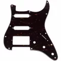 Paramount ปิ๊กการ์ดกีตาร์ไฟฟ้า ทรง Strat 3 Ply แบบ S-S-H รุ่น X110210670 Red Tortoise Strat Type Pickguard