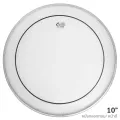 Remo® Encore หนังกลองทอม 10" แบบน้ำมันใส 2 ชั้น รุ่น Pinstripe Clear EN-0310-PS ** Made in Taiwan **