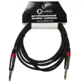 Carlsbro สายแจ็คกีตาร์ 3 เมตร แบบ Fibre ที่ขั้ว รุ่น BJJ024-3M 3m Guitar Cable, สายแจ็คกีตาร์ 3m