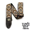 ERNIE BALL® สายสะพายกีตาร์ 3in1 ลวดลายศิลปะ สำหรับกีตาร์โปร่ง/กีตาร์ไฟฟ้า/กีตาร์เบส รุ่น Classic Jacquard Tribal Brown ** Made in USA**