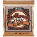 ERNIE BALL® สายกีตาร์โปร่ง เบอร์ 11 แบบ Phosphor Bronze ของแท้ 100% รุ่น Earthwood Phosphor Bronze Light .011 - .052 ** Made in USA **