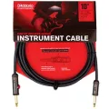 D'Addario® สายแจ็คกีตาร์ 3 เมตร แบบมีตัวตัดสัญญาณ Circuit Breaker หัวตรง อย่างดี รุ่น PW-AGL-10 10FT