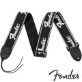 Fender® Running Logo Strap สายสะพายกีตาร์ไฟฟ้า / สายสะพายกีตาร์โปร่ง กว้าง 2 นิ้ว มีตราโลโก้ Fender ของแท้ 100%