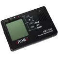 AROMA 2 in 1 Guitar Tuner + Metronome รุ่น AMT500 ที่ตั้งสาย + ตัวกำกับจังหวะ - สีดำ