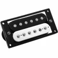 Belcat Open Hum Guitar Pickup Neck Position, Alnico, สีขาว/ดำ รุ่น BH-23A-N-Z