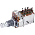 Paramount H75 ปุ่มหมุนวอลุ่ม แบบกด B500K Ohm ขนาดเล็ก ก้านยาว Push / Pull Volume Switch Linear Taper Potentiometer, High Pole