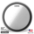 Evans™ BD22EMAD2 หนังกระเดื่อง / หนังกลองเบส 22" Heavy Weight แบบน้ำมันใส 2 ชั้น วงแหวนหนา 7 มิล + 10 มิล EMAD Bass Ba