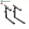 K&M® 18811 Stacker ที่วางคีย์บอร์ด แบบติดชั้น 2 สำหรับขาตั้งคีย์บอร์ด K&M รุ่น 18800, 18810, 18820 ปรับสูงได้ 26.2 - 37.