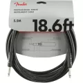 Fender® Pro Series Instrument Cable สายแจ็คกีตาร์ 5.5 เมตร 10 ฟุต หัวตรง/หัวตรง ของแท้ อย่างดี