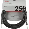 Fender® สายแจ็คกีตาร์ 7.5 เมตร หัวตรง/หัวตรง อย่างดี ของแท้ รุ่น Pro Series 7.5M/25FT Instrument Cable / Straight-Strai