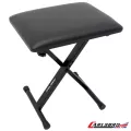 Carlsbro DF019 เก้าอี้เปียโน แบบกางตัว X ขนาดเบาะ 40x30 ซม สูง 45 ซม Piano Stool / Piano Bench