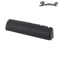 Paramount NT600LP หย่องบนกีตาร์โปร่ง อย่างดี แบบพลาสติกสังเคราะห์  ยาว 42 มิล สีดำ Acoustic Guitar Nut