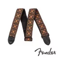 Fender® F Hip Trip Strap สายสะพายกีตาร์ไฟฟ้า / สายสะพายกีตาร์โปร่ง / สายสะพายกีตาร์เบส กว้าง 2 นิ้ว วัสดุโพลีเอสเตอร์ ปล