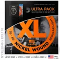 D'Addario® Ultra Pack ชุดสายกีตาร์สุดคุ้ม NYXL1046 + EXL110 สายกีตาร์ไฟฟ้า เบอร์ 10 แบบนิกเกิล ของแท้ 100% Regular Lig
