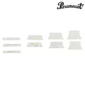 Paramount® DK8 อินเลย์กีตาร์ มุกคอกีตาร์สี่เหลี่ยมคางหมู / 1 แพ็คมี 9 ชิ้น Trapezoid Position Guitar Inlay Markers / Pa
