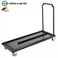 K&M® 11935 รถเข็นขาตั้งโน้ต รถเข็นขาตั้งวงดนตรีออเคสตร้า รถเข็นอุปกรณ์ดนตรี รุ่น Overture ได้มากถึง 12 ตัว Model 11935