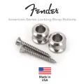 Fender® American Series Locking Strap Buttons ตัวล็อคสายสะพายกีตาร์ / หมุดสายสะพาย 2 ตัว Genuine Parts / Guitar Strap Buttons  ** Made in USA **