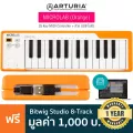 Arturia® Microlab Midi Controller คีย์บอร์ดใบ้ มิดี้คอนโทรลเลอร์ 25 คีย์ กดดัง-เบาได้ มี ปุ่ม Modulation/Pitch Wheel3 + ฟรีโปรแกรม Bitwig *ประกันศูนย์
