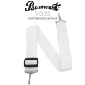 Paramount YG22 สายสะพายกลองพาเหรด สายสะพายกลองใหญ่ วัสดุไนลอน สีขาว - Parade Marching Drum Strap