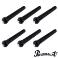 Paramount BP001 หมุดกีตาร์ หมุดกีตาร์โปร่ง 6 ตัว แบบมีจุดแต้ม Bridge Pin with Dots Acoustic Guitars / Pack of 6