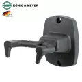K&M® 16240 Guitar Wall Mount ที่แขวนกีตาร์ ขาแขวนกีตาร์ แบบติดผนัง ตัวล็อคปลายแหลม ทำจากโลหะ, พลาสติก Model 16240-000-