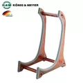 K&M® 15550 Violin Stand & Ukulele Stand ขาตั้งไวโอลิน ขาตั้งอูคูเลเล่ วัสดุพลาสติก พับเก็บได้ เหมาะสำหรับการตั้งโชว์ Mo