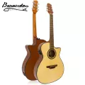 Baracuda OM-300EQ กีตาร์โปร่งไฟฟ้า 41 นิ้ว ทรง OM ไม้แองเกิ้ลแมนสปรูซ /ไม้มะฮอกกานี ลูกบิดนิกเกิลสีเงิน