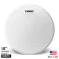 Evans™ B10UV1 UV1 หนังกลองสแนร์ 10" แบบขุ่น น้ำมัน 1 ชั้น หนา 10 มิล เคลือบ UV UV1 Coated Snare Batter Drumhead ** Made in USA **