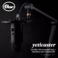 Blue Microphones® Yeticaster ไมโครโฟน USB คอนเดนเซอร์ อันดับ 1 + แถมฟรีขาจับไมค์ & Shockmount & สาย USB ** ประกันศูนย์ 1