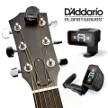 D'Addario® PW-CT-12 NS Micro Headstock Guitar Tuner เครื่องตั้งสายกีตาร์ ที่ตั้งสายกีตาร์ แบบหนีบซ่อนที่หัวกีตาร์