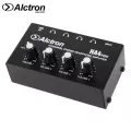 Alctron® HA4 Plus Mini 4-Channel Stereo Headphone Amp แอมป์หูฟัง แอมป์ขยายหูฟัง 4 แชนแนล สเตอริโอ ระบบประมวลเสียงประสิทธ