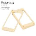 Rasvone LPF2 กรอบปิีกอัพกีตาร์ไฟฟ้า ทรง Gibson Les Paul 2 ชิ้น ตำแหน่งบน/ล่าง  - Gibson Les Paul Pickup Rings Frames