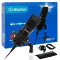 Alctron ไมค์คอนเดนเซอร์ แบบ USB พร้อมขาช็อคเมาท์ รุ่น UM900 + แถมฟรีสาย USB + ซองใส่ + คอนเดนเซอร์ไมค์, USB Condenser M