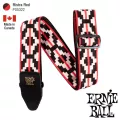 ERNIE BALL® P05322 Ristra Red Jacquard Strap สายสะพายกีตาร์ 3in1 ลวดลายศิลปะ สำหรับกีตาร์โปร่ง/กีตาร์ไฟฟ้า/กีตาร์เบส รุ่