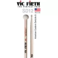 Vic Firth® SD12 ไม้กลอง Ameican Custom Swizzle G หัวไม้ ปลายกลม  American Custom Round Tip Drumsticks  ** Made in USA **