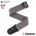D'Addario® Classic Tweed Guitar Strap สายสะพายกีตาร์ ลาย Tweed กว้าง 2 นิ้ว ปลายสายมีโลโก้ D'Addario  Woven Guitar St