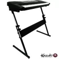 Kazuki ขาตั้งคีย์บอร์ด แบบตัว Z วัสดุโลหะเคลือบดำ รุ่น DSKB-JY005 Z-Shape Keyboard Stand