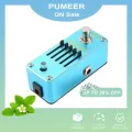 AROMA AEG-3 GT EQ Analog 5-Band Equalizer Electric Guitar Effect Pedal Mini Single Effect with True Bypass by pumeer