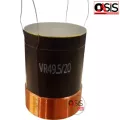 1ชิ้น Voice coil 49.5mm 4 ขั้ว 4 โอห์ม ทองแดง 2cm. วอยซ์คู่สำหรับลำโพง รถยนต์ วอยซ์รถยนต์ Voice 49.5 มม.