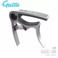 Guitto® GGC-06 Capo คาโป้กีตาร์ คาโป้ แบบหนีบ ทำจากอลูมิเนียมอัลลอยด์ แข็งแรง ทนทาน ใช้ได้ทั้งกีตาร์โปร่ง, กีตาร์ไฟฟ้า