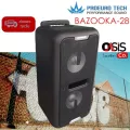 ฟรี..ไมค์ลอย 1ตัว ลำโพง PARTYBOX Proeuro tech BAZOOKA-28 ลำโพงเคลื่อนที่ 8 นิ้ว ลำโพงบลูทูธ ลำโพงเอนกประสงค์ ชุดลำโ...