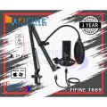 Fifine T669 USB Microphone เซ็ตไมค์พร้อมอุปกรณ์ครบชุดที่ใช้งานสะดวก ด้วยอุปกรณ์ที่มีมาให้ครบครันในเซ็ต รับประกันศูนย์ไทย 1 ปี