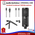 Audio-Technica ATR2500x-USB Cardioid Condenser USB Microphone ไมโครโฟนแบบคอนเดนเซอร์ รับประกันโดยศูนย์ไทย 1 ปี